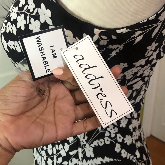 Vintage Cascade Asymmetrical Embellished Dress - Picture 13 of 15